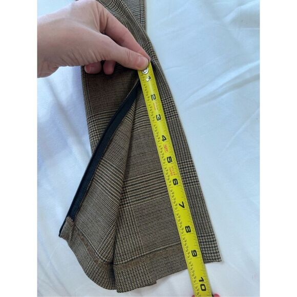 NWT Rag Bone Dress SlacksBeige Rebecca Plaid Size 6 - Picture 10 of 10